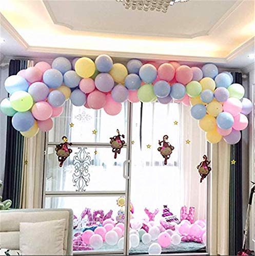 Party Propz Pastel Color Balloons for Decoration for Birthday - Pack of 50 | Pastel Balloons Purple And Blue | Colourful Balloons, Pastel Colours Balloons | Engagement, Wedding, Anniversary, Birthday