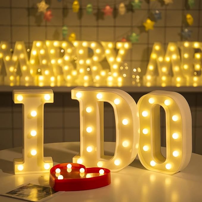 Party Propz Marquee Number Light Letters For Room Decor Lights - (1) Led Lights For Room Decoration - Asthetic Decorations Number Light For Room Decor Light/Kids Room Decor Items For Number Lights