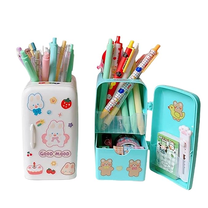 Party Propz Cute Pencil Stand for Kids - Assorted 1 Pc Pen Pencil Stand | Pen Holder Aesthetic | Pen Stand for Kids | Pencil Stand for Kids Return Gift | Cute Pen Stand | Aesthetic Pen Stand Korean