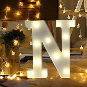 Party Propz Marquee Alphabet Light Letters for Room Decor Lights - (&) Led Lights for Room Decoration - Asthetic Decorations Letter Light for Room Decor Light/Kids Room Decor Items for Name Light