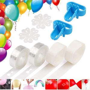 Party Propz Balloon Garland, Arch, Decorating Strip Kit For DIY Balloon Garland, DIY Balloon Arch Kit, Glue Dot, Flower, Tying Tool Balloon Display Set Of 8