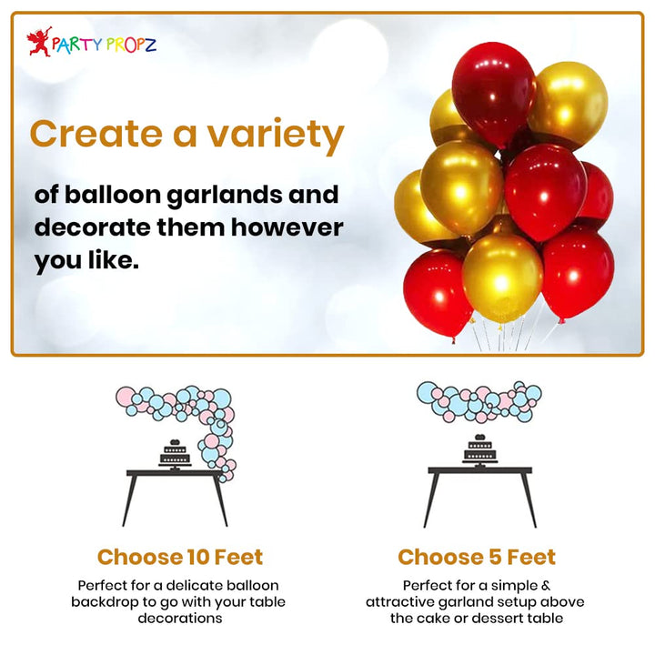 Party Propz Birthday Decoration Items-38 Pcs,Birthday Decoration Items For Husband,Wife|Happy Birthday Decoration For Men,Women|Love Birthday Decoration Kit With Foil,Metallic Balloons,Light,Glue Dot