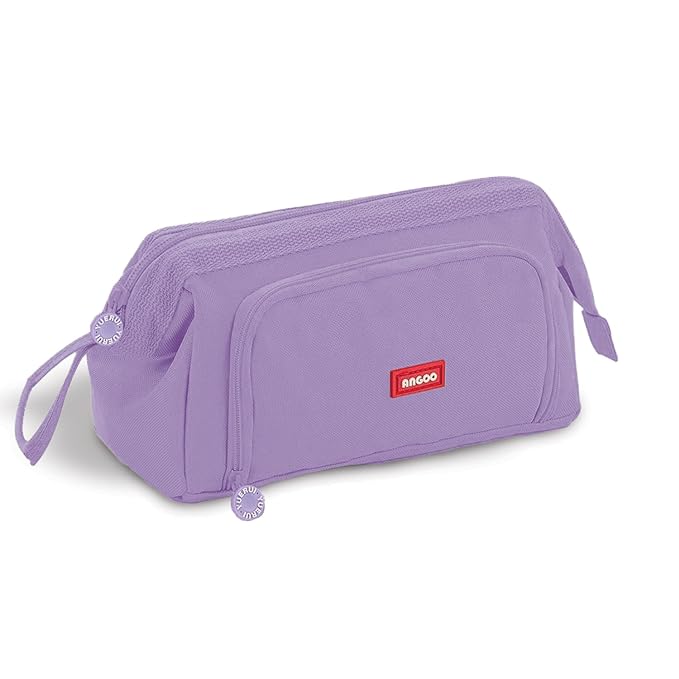 Party Propz Purple Large Capacity Pencil Pouch for Girls - Pencil Case Pouches for Stationary | Aesthetic Pencil Case | Pouches for Travelling | Multipurpose Pouches for Women | Pouches for Women