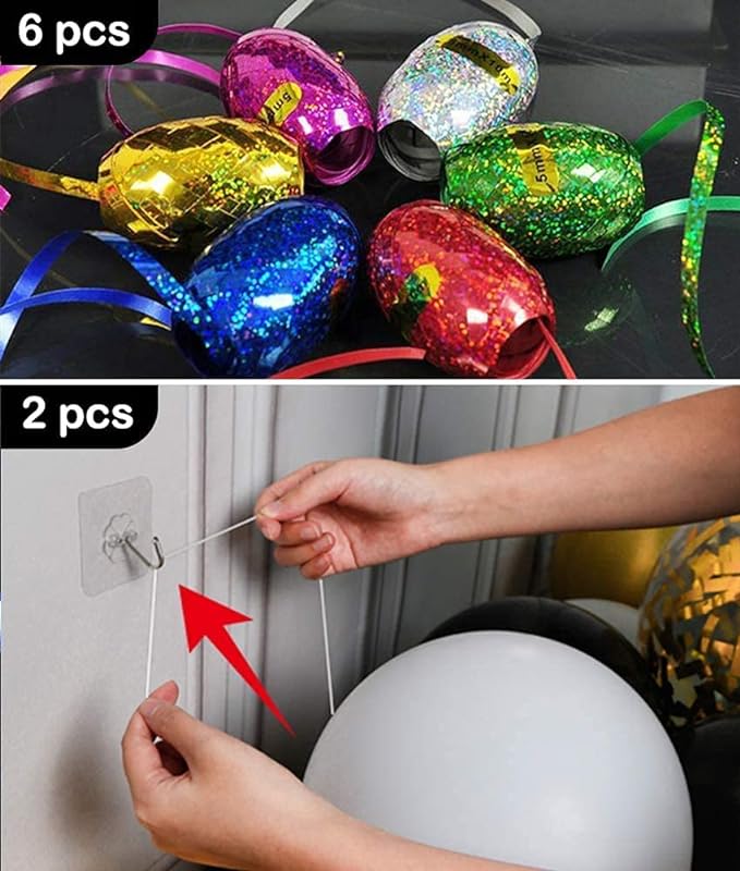 Party Propz Plastic Balloon Garland,Kit, Set Of 19,Multicolor