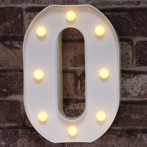 Party Propz Marquee Number Light Letters For Room Decor Lights - (1) Led Lights For Room Decoration - Asthetic Decorations Number Light For Room Decor Light/Kids Room Decor Items For Number Lights