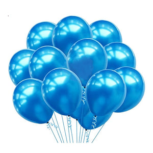 Party Propz Balloons (Blue, Set Of100) material Rubber