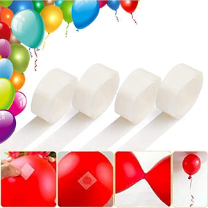 Party Propz 4Pcs Balloon Glue Dots For Foil, Latex, Confetti Baloon Adhesive,Easy To use with Manual,Electric Balloon Pump,Arch Roll Stand For Baby Shower,Birthday Decoration, Bride To be,s,s