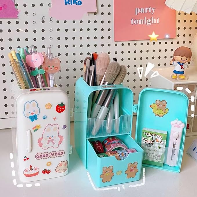 Party Propz Cute Pencil Stand for Kids - Assorted 1 Pc Pen Pencil Stand | Pen Holder Aesthetic | Pen Stand for Kids | Pencil Stand for Kids Return Gift | Cute Pen Stand | Aesthetic Pen Stand Korean