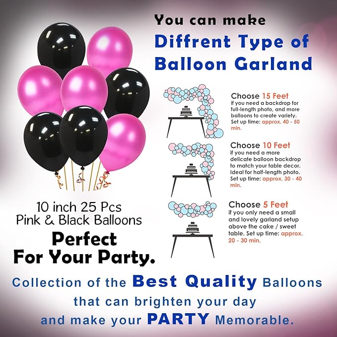 Party Propz Half Birthday Decorations for Baby Girl Combo - 28Pcs Items Set for 6 Months Birthday Decorations for Girl - 1/2 Birthday Decorations for Girls - Half Bday Banner, Balloons