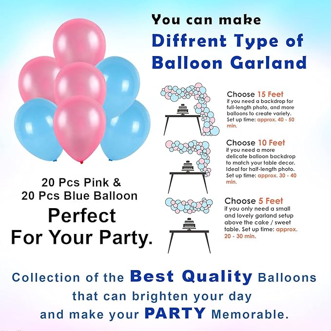 Party Propz Baby Shower Combo Decorations Set - 30Pcs Baby Shower Balloon, Latex, Star Foil Balloon With Foil Curtain for Maternity, Pregnancy Photoshoot Material Items Supplies (color Multi)