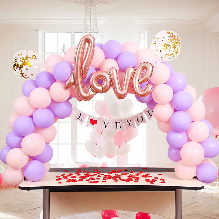 Party Propz Polypropylene (PP) Balloon Arc Stand For Decoration - 1Pc Balloon Stand For Decoration/Backdrop Stand For Decoration/Stand For Decorations For Balloon/Balloon Decoration Stand