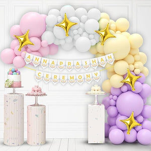 Party Propz Annaprashan Decoration Items - Baby Annaprashan Decoration Items / Annaprashan Ceremony Decoration / Annaprashan Ceremony Banner / Annaprashan Decoration Items For Baby Boy